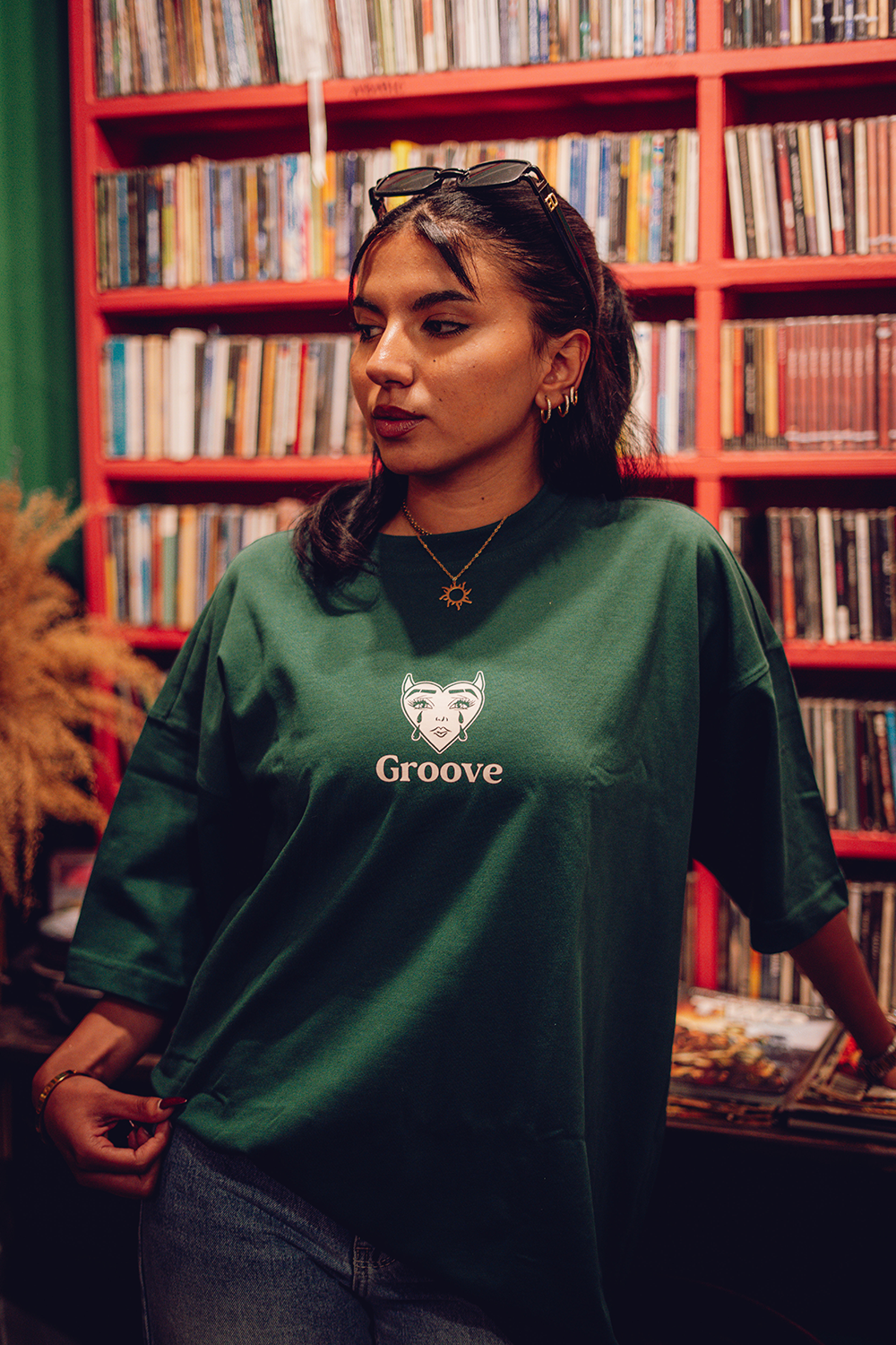 Hopeless Romantic Unisex Oversized Tshirt