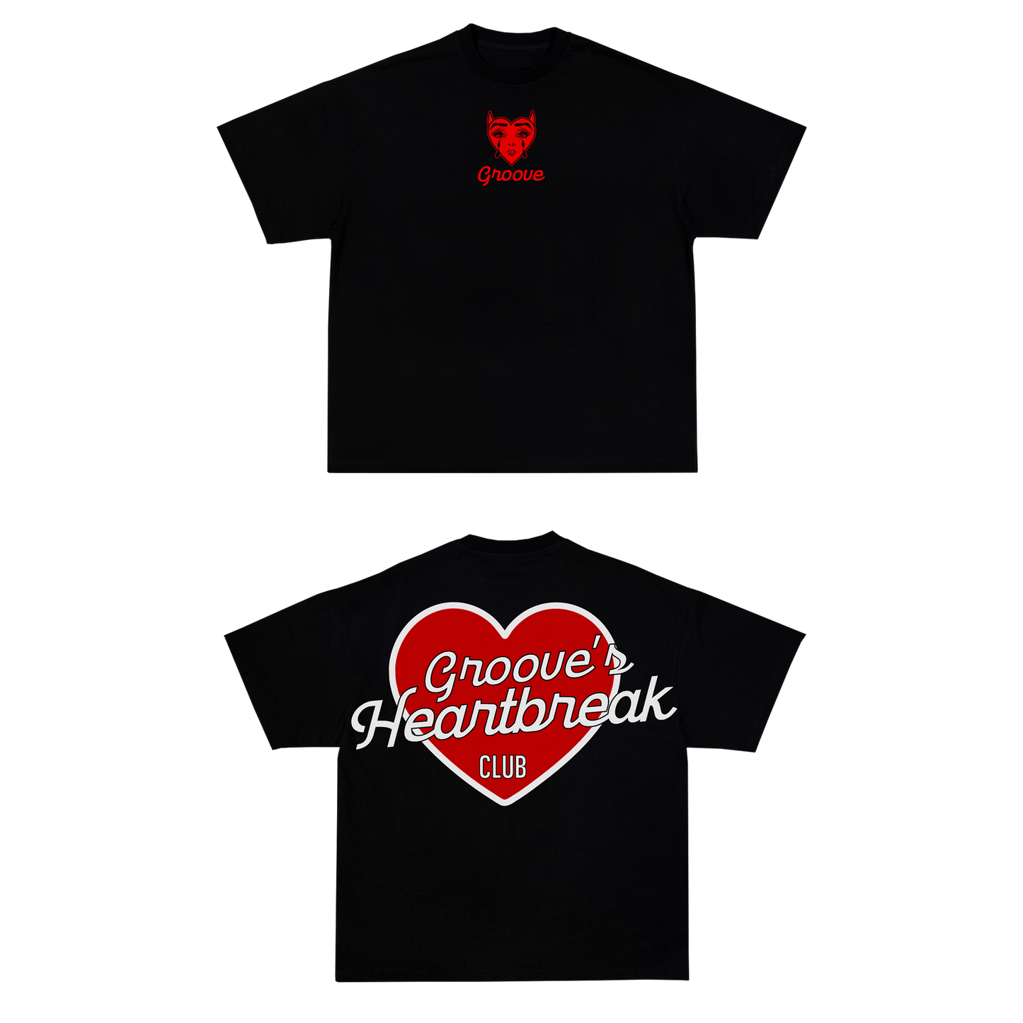 Heartbreak Club Unisex Oversized T-shirt